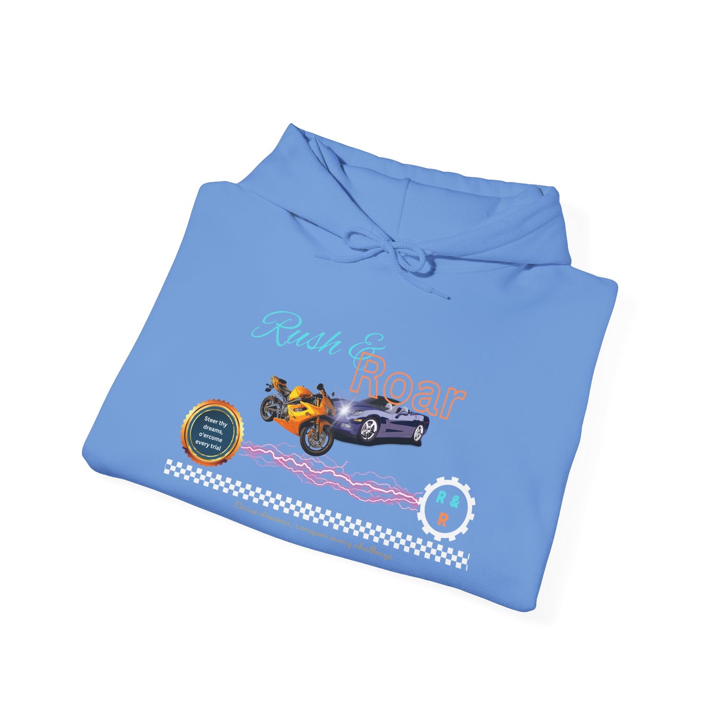 Vintage Car Hoodie - Cool and Cozy Unisex Sweatshirt for Road Trips