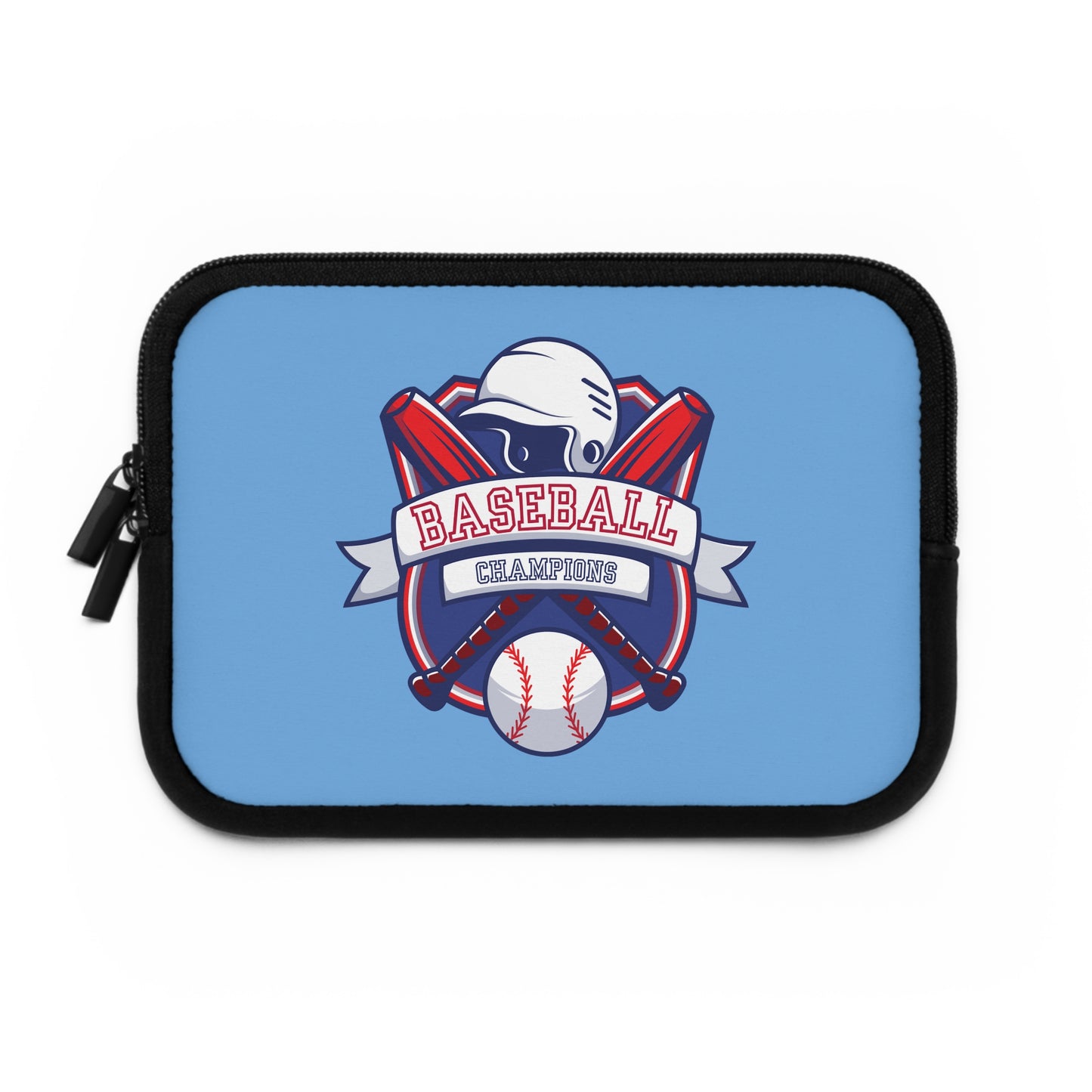 Baseball Champion Laptop Sleeve | Sports Tech Accessory | Gift for Baseball Fans, Student, Athletes, Sports Enthusiasts, Back to School