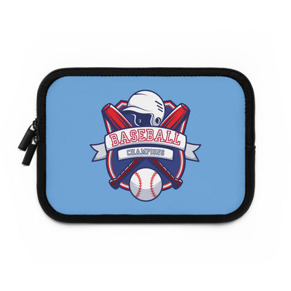 Baseball Champion Laptop Sleeve | Sports Tech Accessory | Gift for Baseball Fans, Student, Athletes, Sports Enthusiasts, Back to School