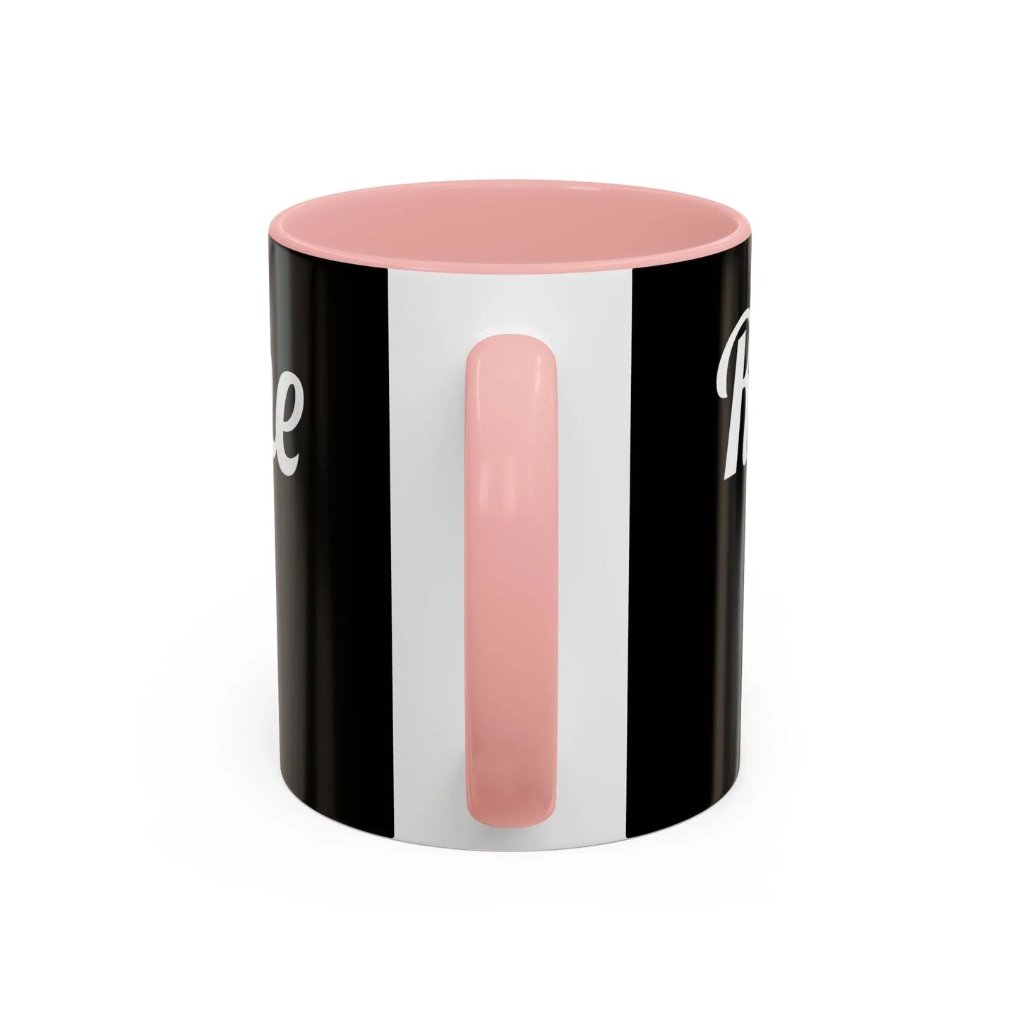 Rise & Shine Accent Coffee Mug - Motivational Black Mug for Morning Boost - RizQ Life 