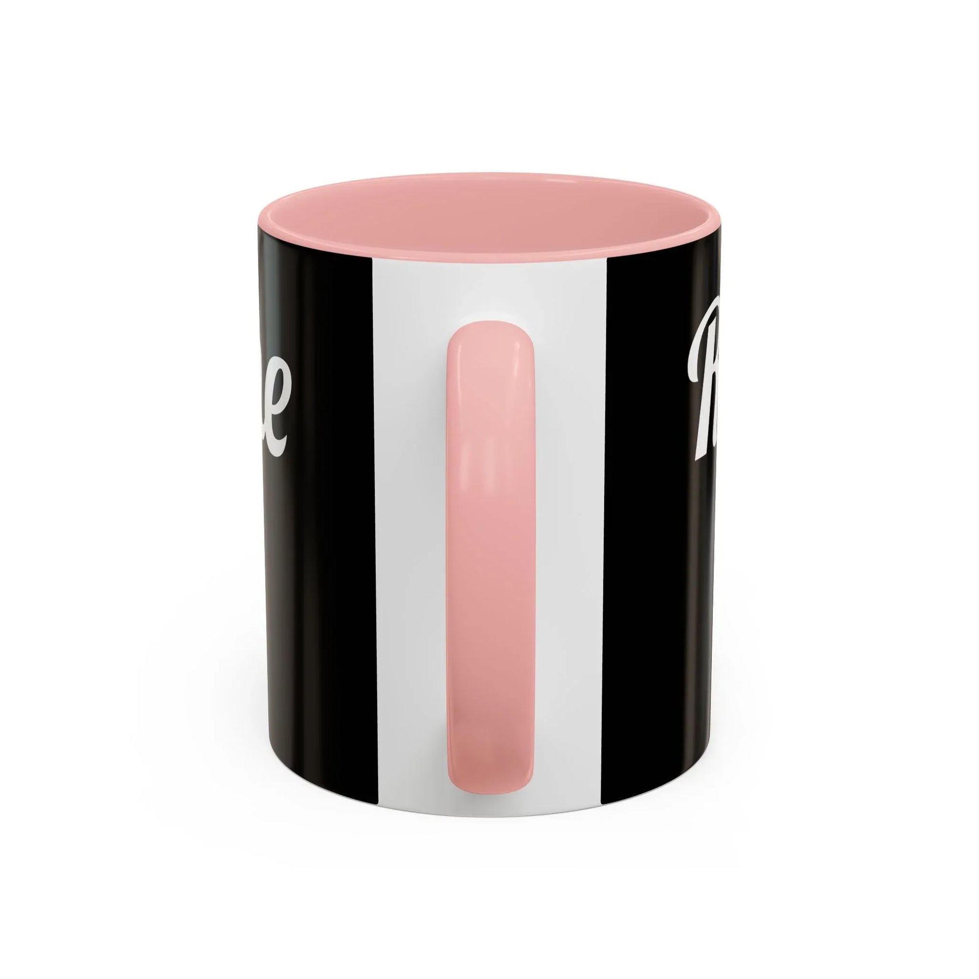 Rise & Shine Accent Coffee Mug - Motivational Black Mug for Morning Boost - RizQ Life 