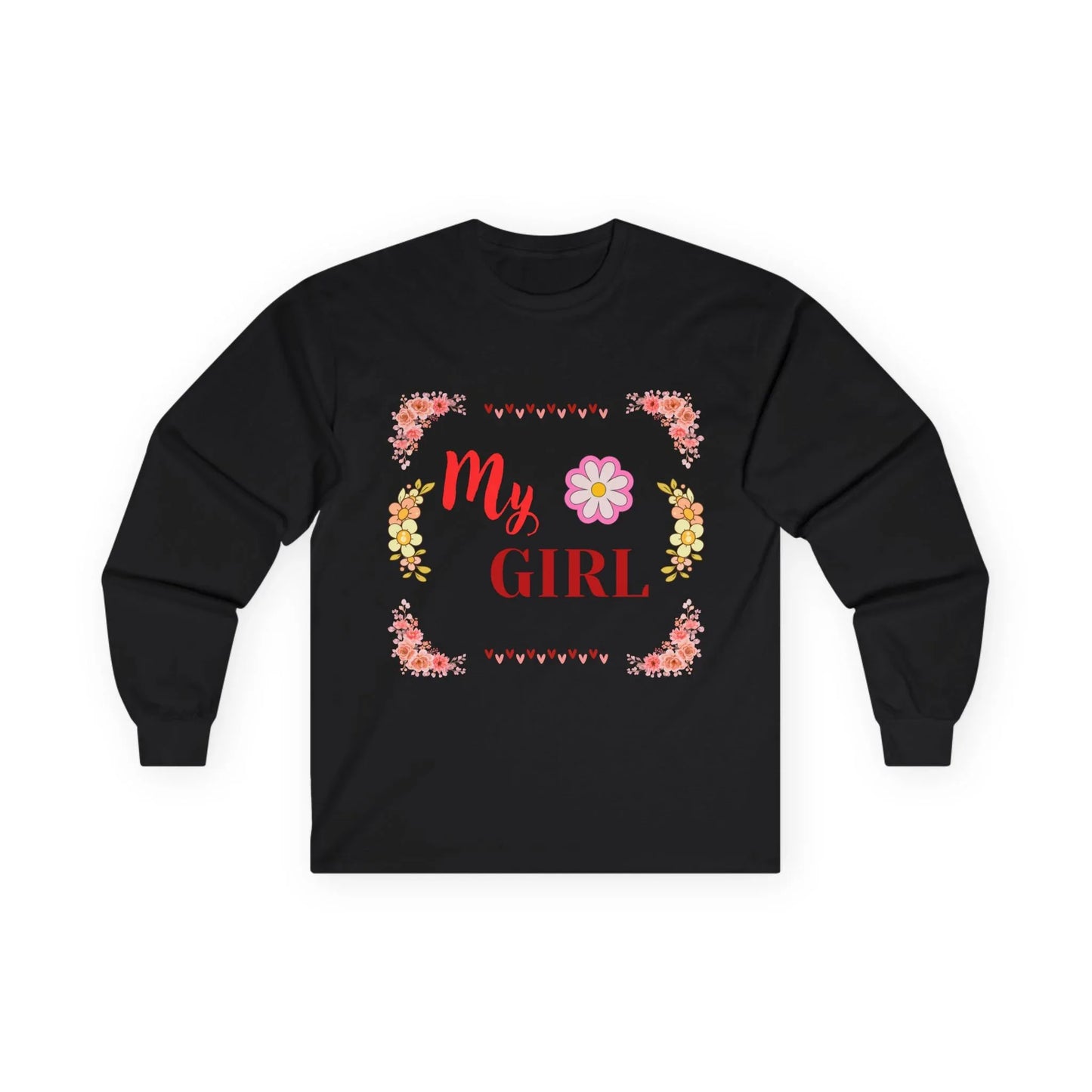 Floral Long Sleeve Tee - Warm and Cozy Moments Design - RizQ Life 