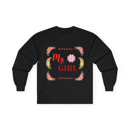 Floral Long Sleeve Tee - Warm and Cozy Moments Design - RizQ Life 