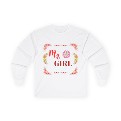 Floral Long Sleeve Tee - Warm and Cozy Moments Design