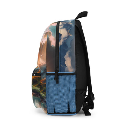 Mountain Landscape Backpack, Travel Bag, School Backpack, Hiking Pack, Nature Lover Gift, Adventure Gear