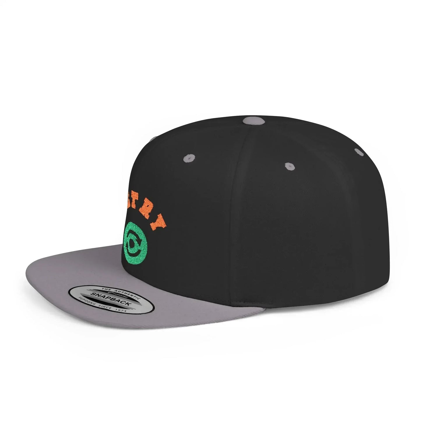 Retry Vintage Flat Bill Snapback Cap – Adjustable streetwear hat for men & women. Ideal gift for casual fashion, festivals, and urban style. - RizQ Life 