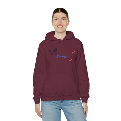 Butterfly Sunday Hoodie Sweatshirt For Women's - RizQ Life 