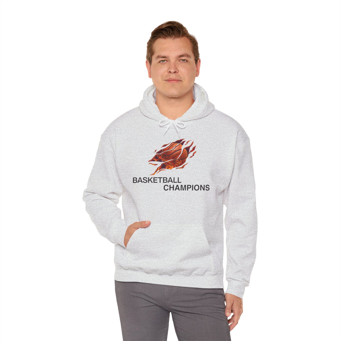 Basketball Champions Hoodie - Men's Heavy Blend Sweatshirt