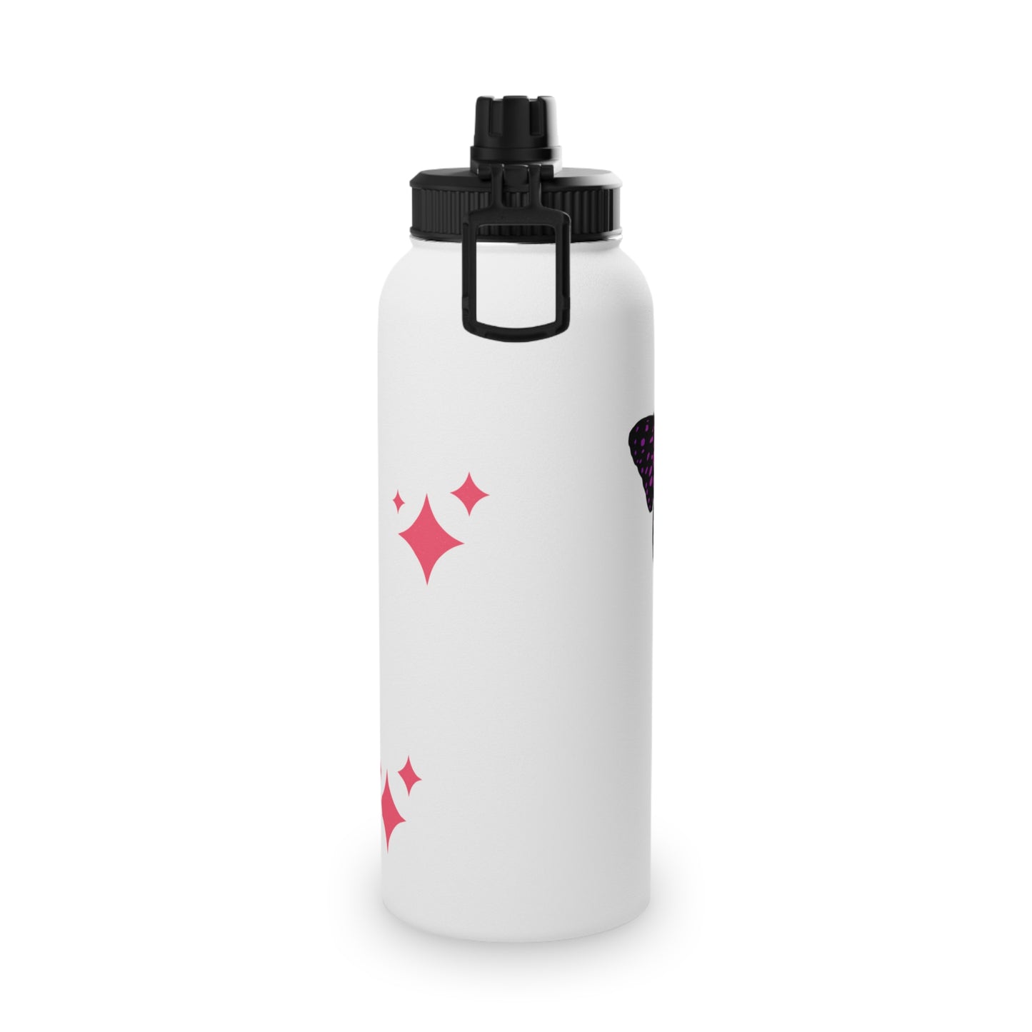 Butterfly Stainless Steel Water Bottle Sports Lid Eco-Friendly Hydration