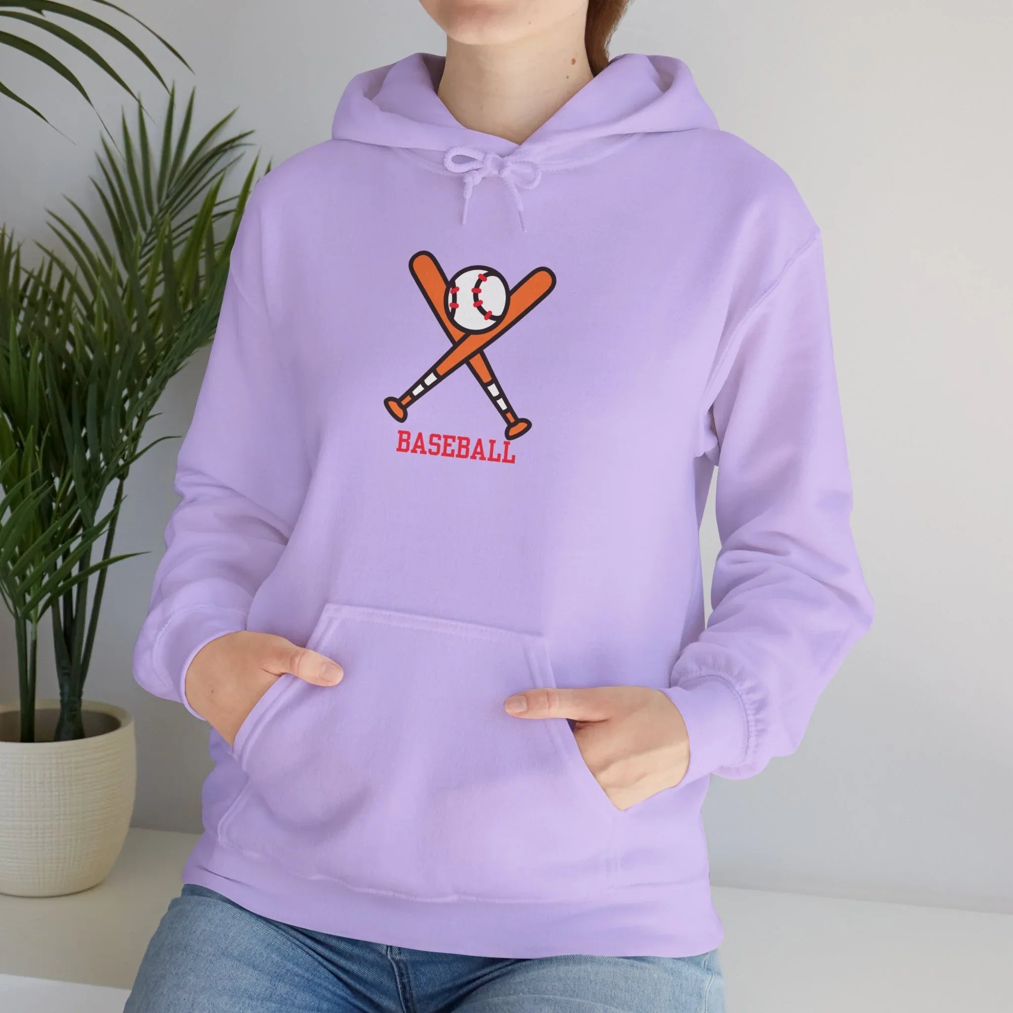 Women's Baseball Hoodie - Cozy Sports Sweatshirt for Baseball Lovers - RizQ Life 