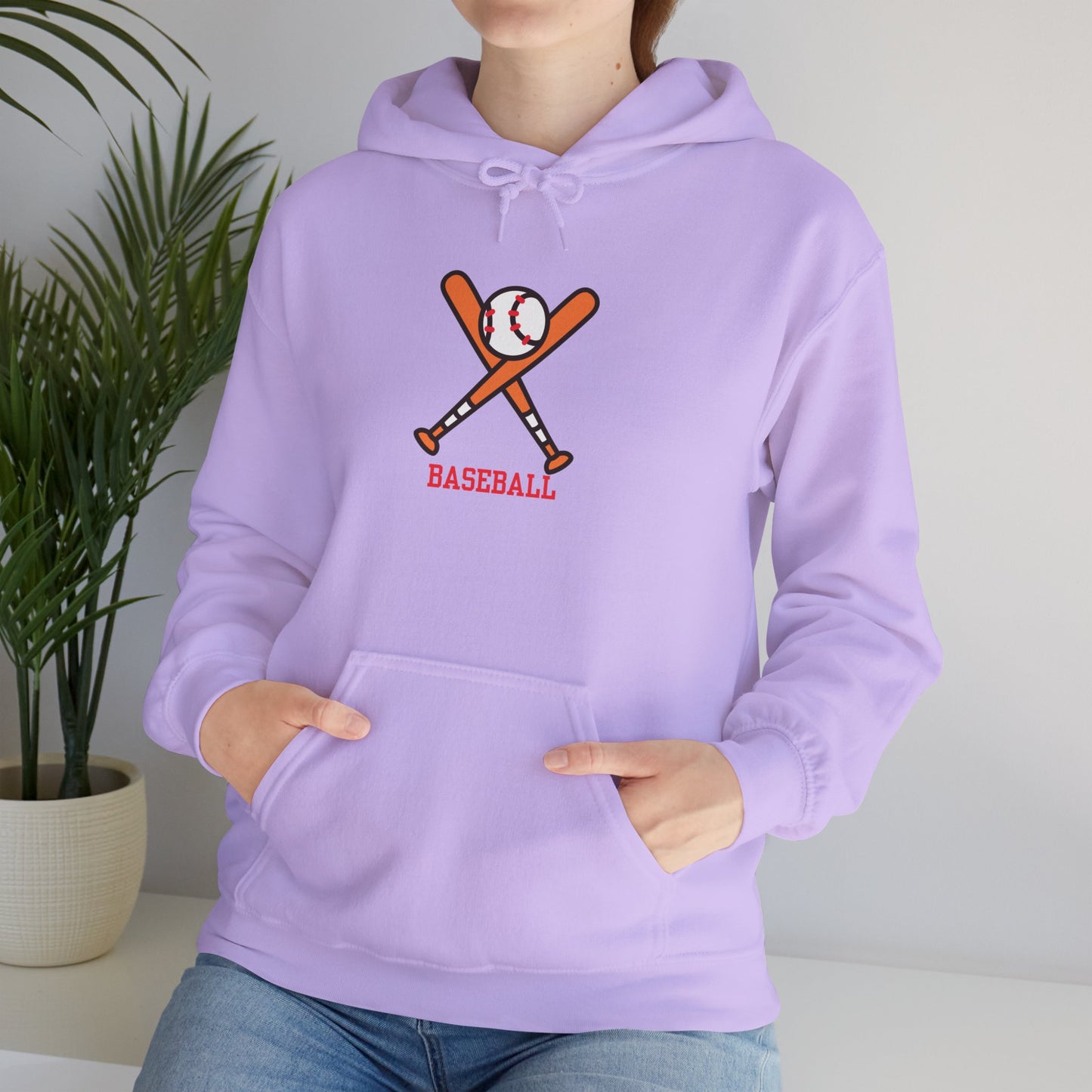 Women's Baseball Hoodie - Cozy Sports Sweatshirt for Baseball Lovers