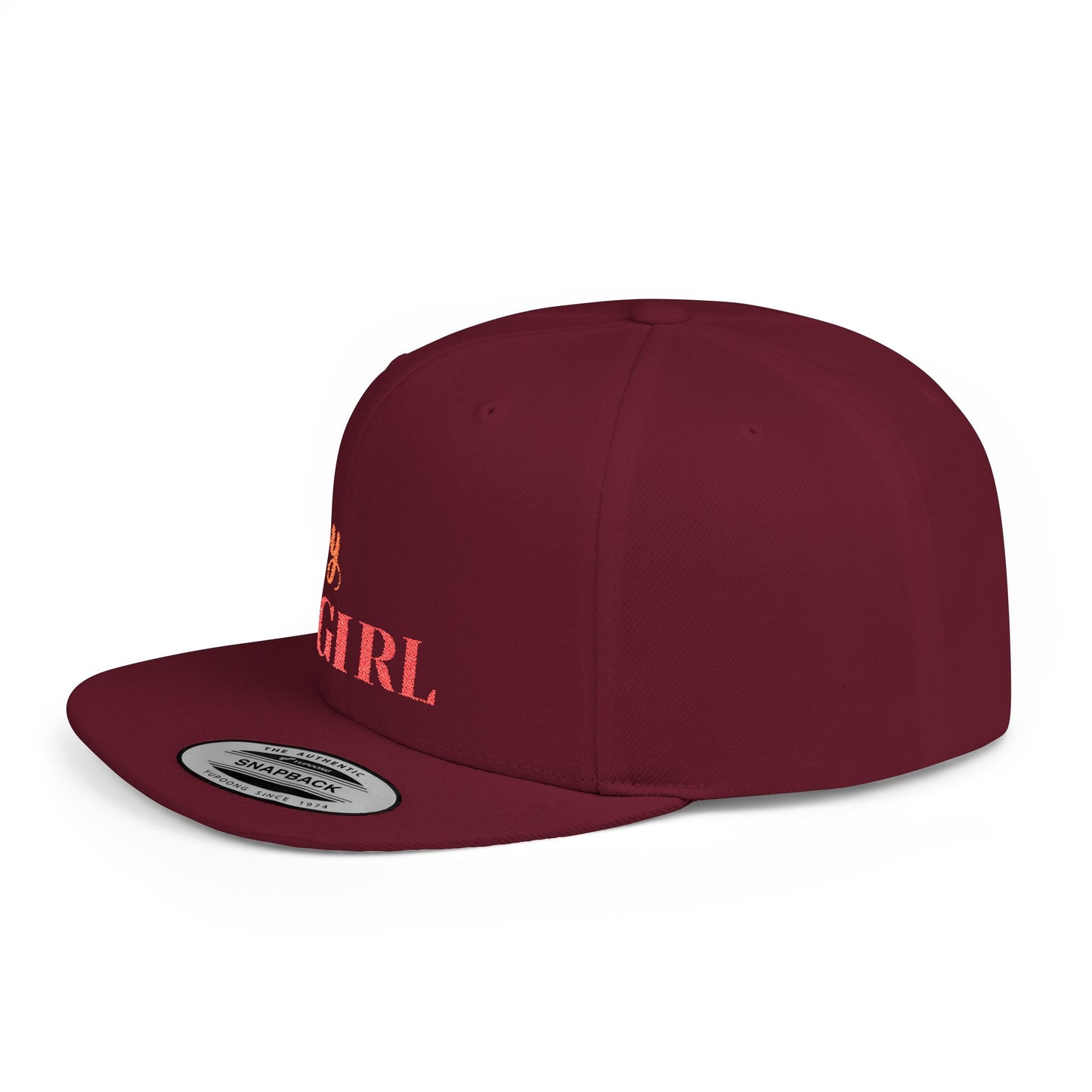 My Girl Snapback Cap – trendy adjustable flat bill hat for women & teens. Perfect for casual wear, festivals, and gifts.