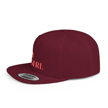 My Girl Snapback Cap – trendy adjustable flat bill hat for women & teens. Perfect for casual wear, festivals, and gifts.