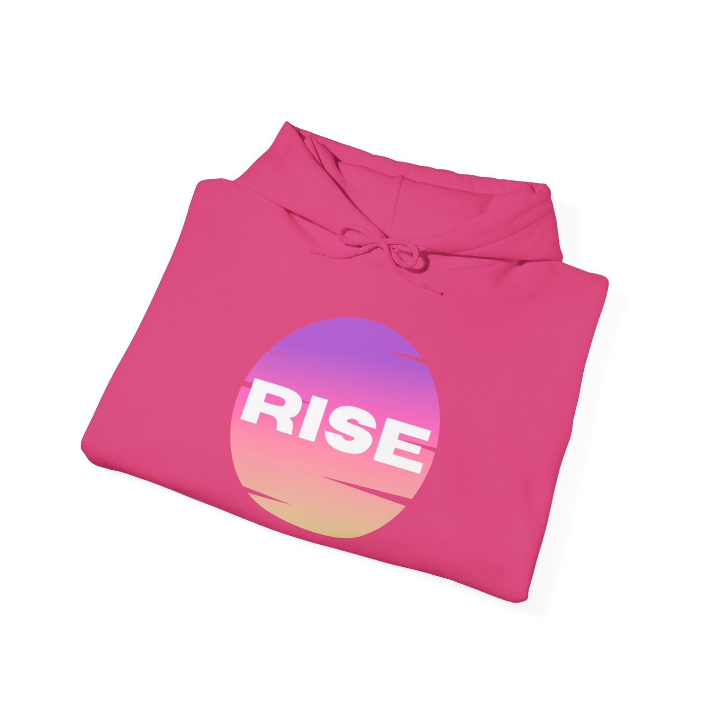 Women's Rise Graphic Hoodie - Cozy & Inspirational Sweatshirt