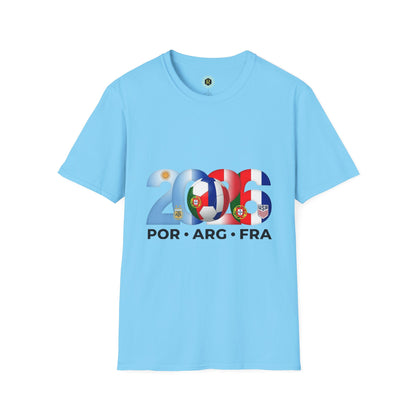 2026 Soccer Unisex Shirt | POR ARG FRA USA Football Tee