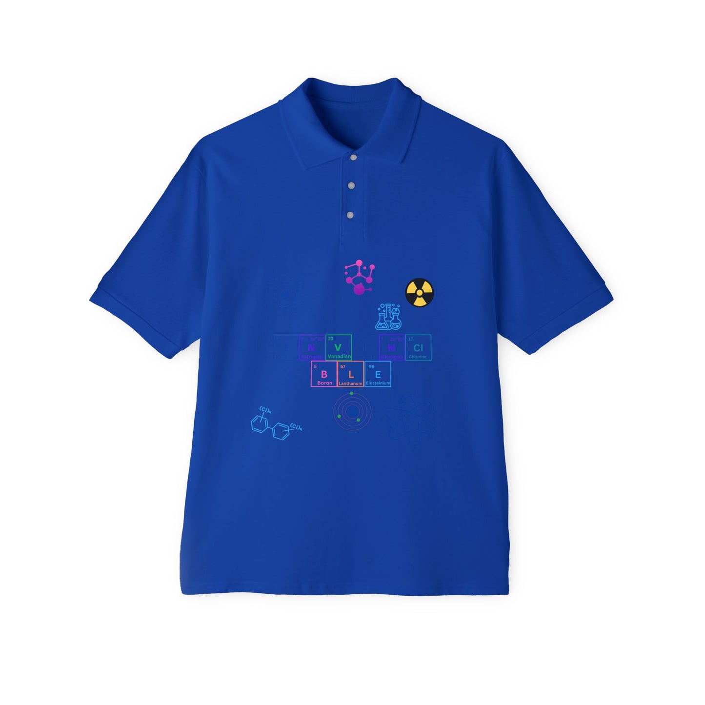 Piqué Polo - Invincible Science - STEM Enthusiasts - Men's Polo Shirt