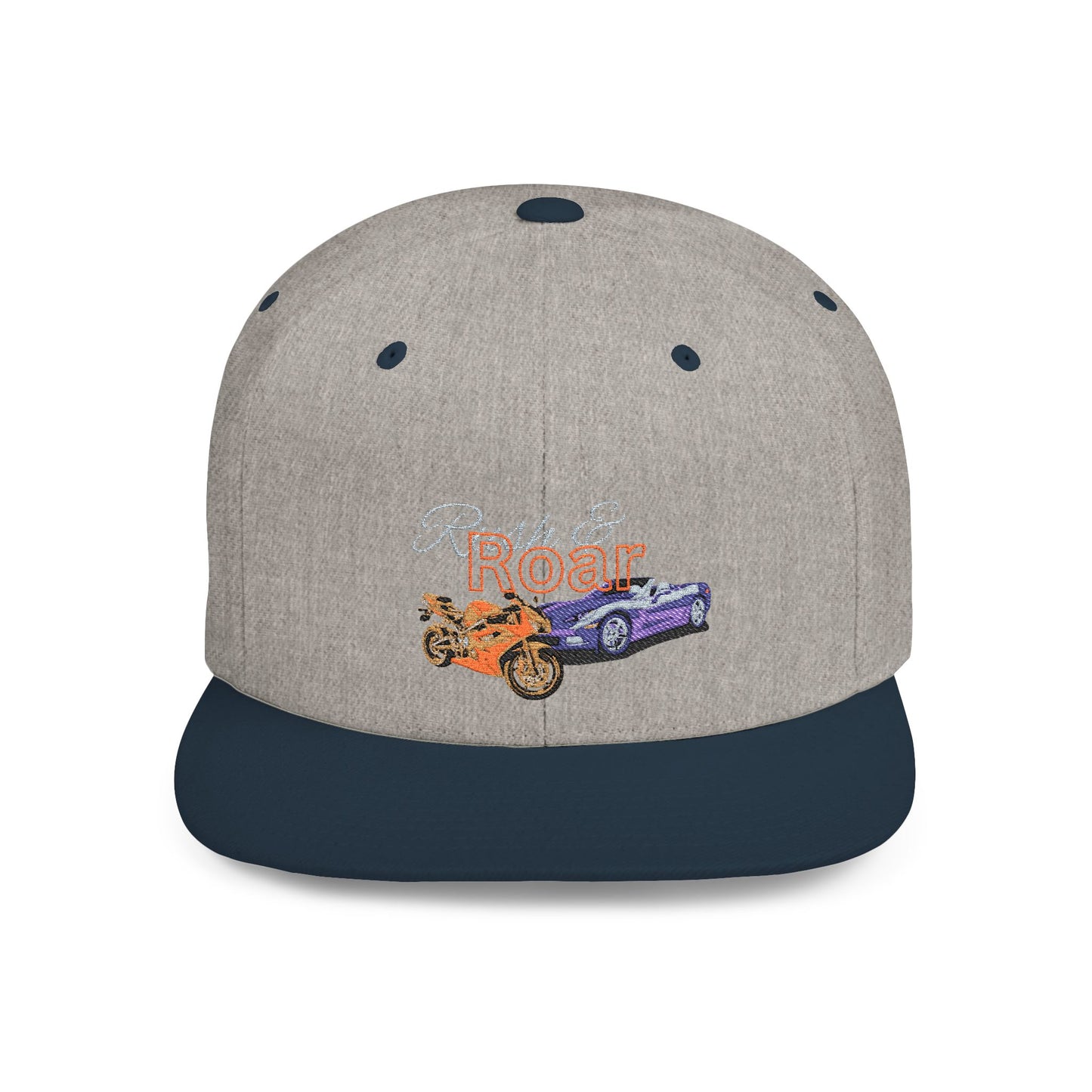Rush & Rore Vintage Game Snapback Cap — Flat Bill Car Lover Hat