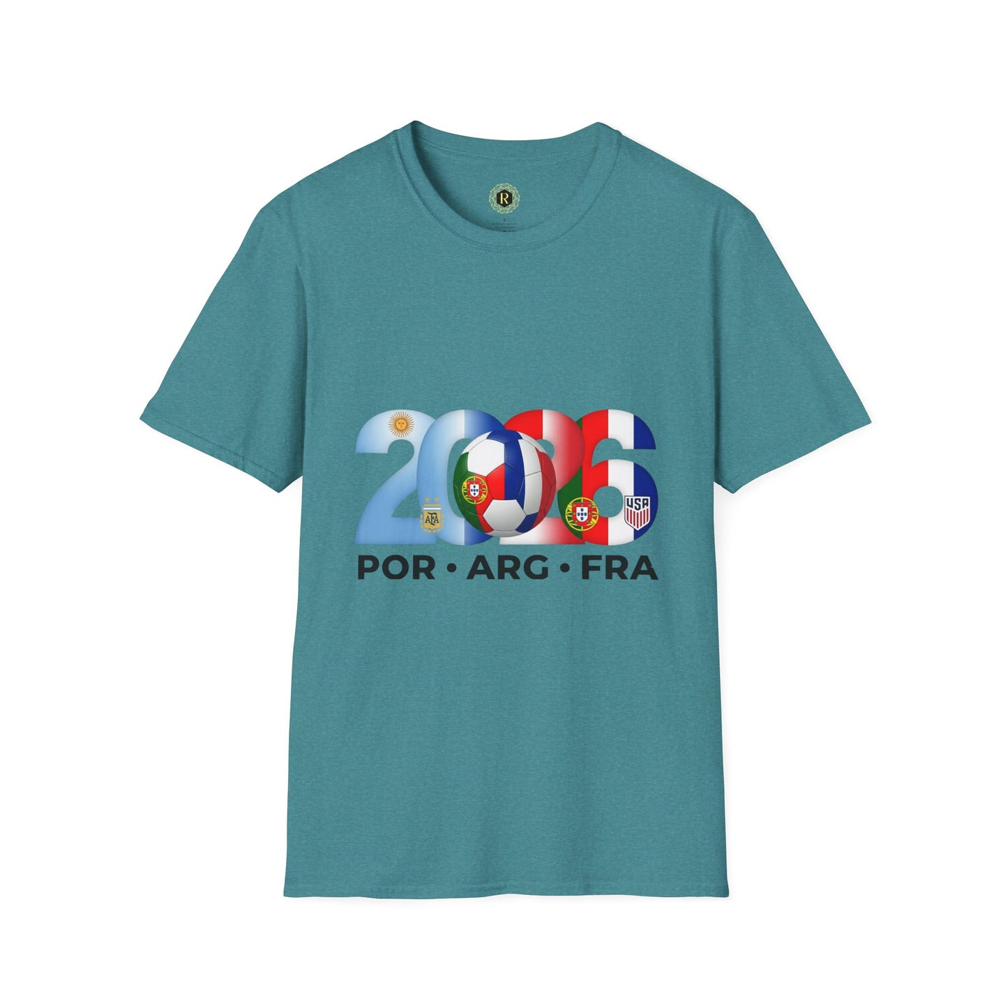 2026 Soccer Unisex Shirt | POR ARG FRA USA Football Tee
