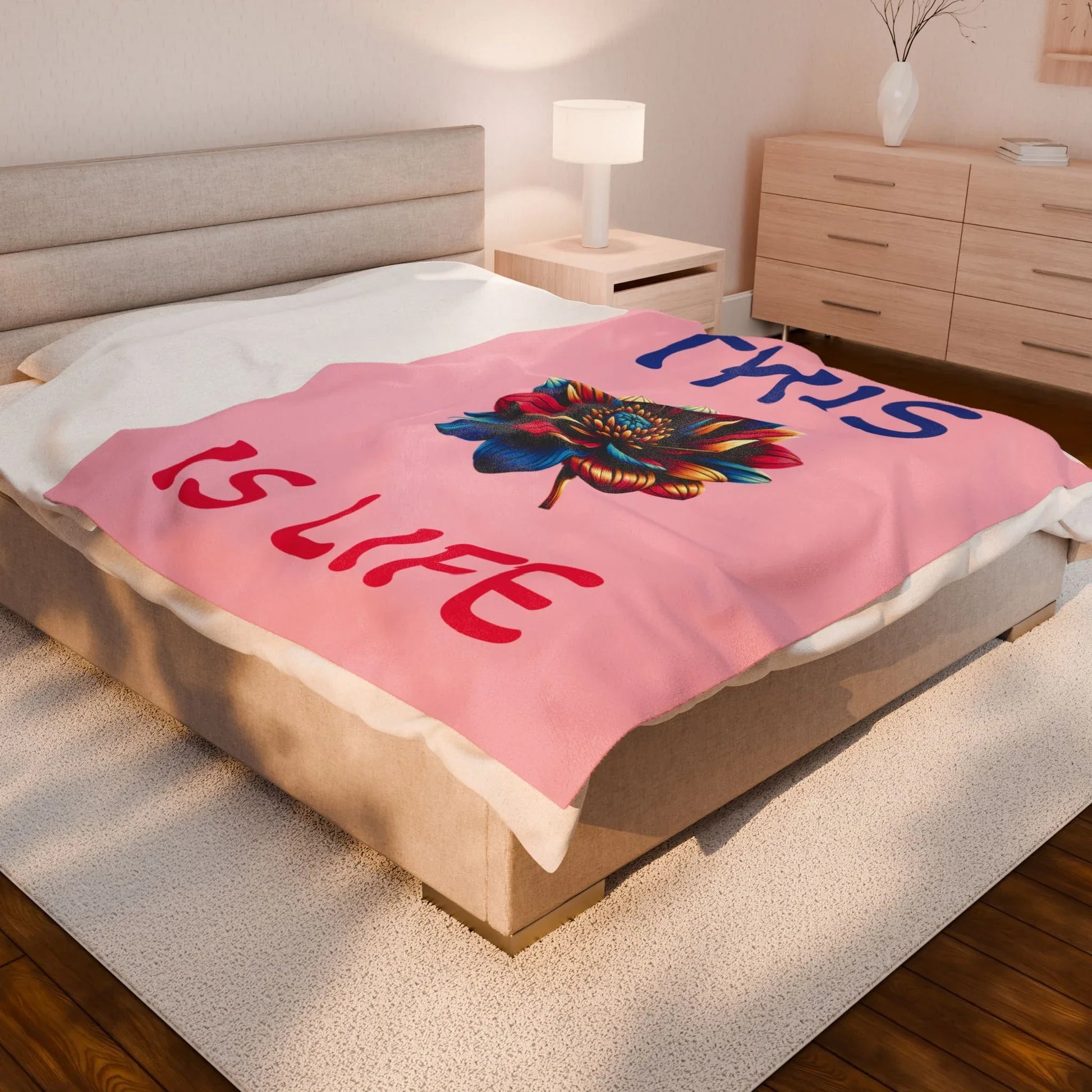 Soft and Cozy Velveteen Plush Blanket | Perfect for Home Decor, Gifts, Cozy Nights, Outdoor Picnics, and Relaxation - RizQ Life 