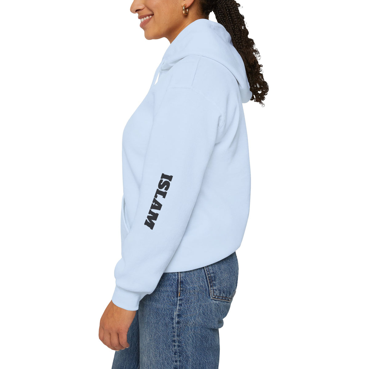 Islamic Calligraphy Hoodie Arabic Faith