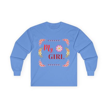 Floral Long Sleeve Tee - Warm and Cozy Moments Design