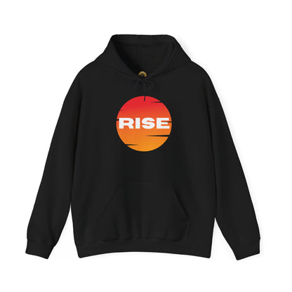 Men's Rise Sunset Hoodie - Comfortable Heavy Blend Sweatshirt