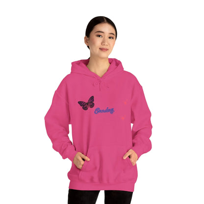 Butterfly Sunday Hoodie Sweatshirt For Women's - RizQ Life 