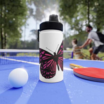 Butterfly Stainless Steel Water Bottle