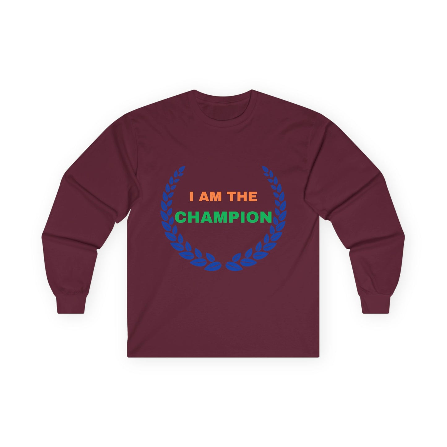 Motivational Quote Cotton Unisex Long Sleeve