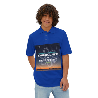 Men’s cotton piqué polo shirt. Short sleeve golf & business casual collared shirt, sizes S–3XL. Great gift for Father’s Day, work, or weekend wear.