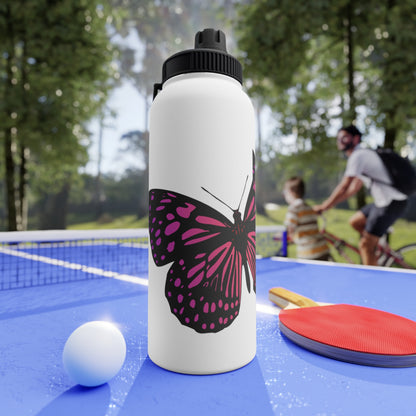 Butterfly Stainless Steel Water Bottle