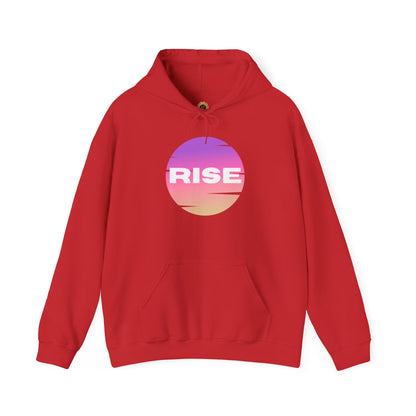 Women's Rise Graphic Hoodie - Cozy & Inspirational Sweatshirt