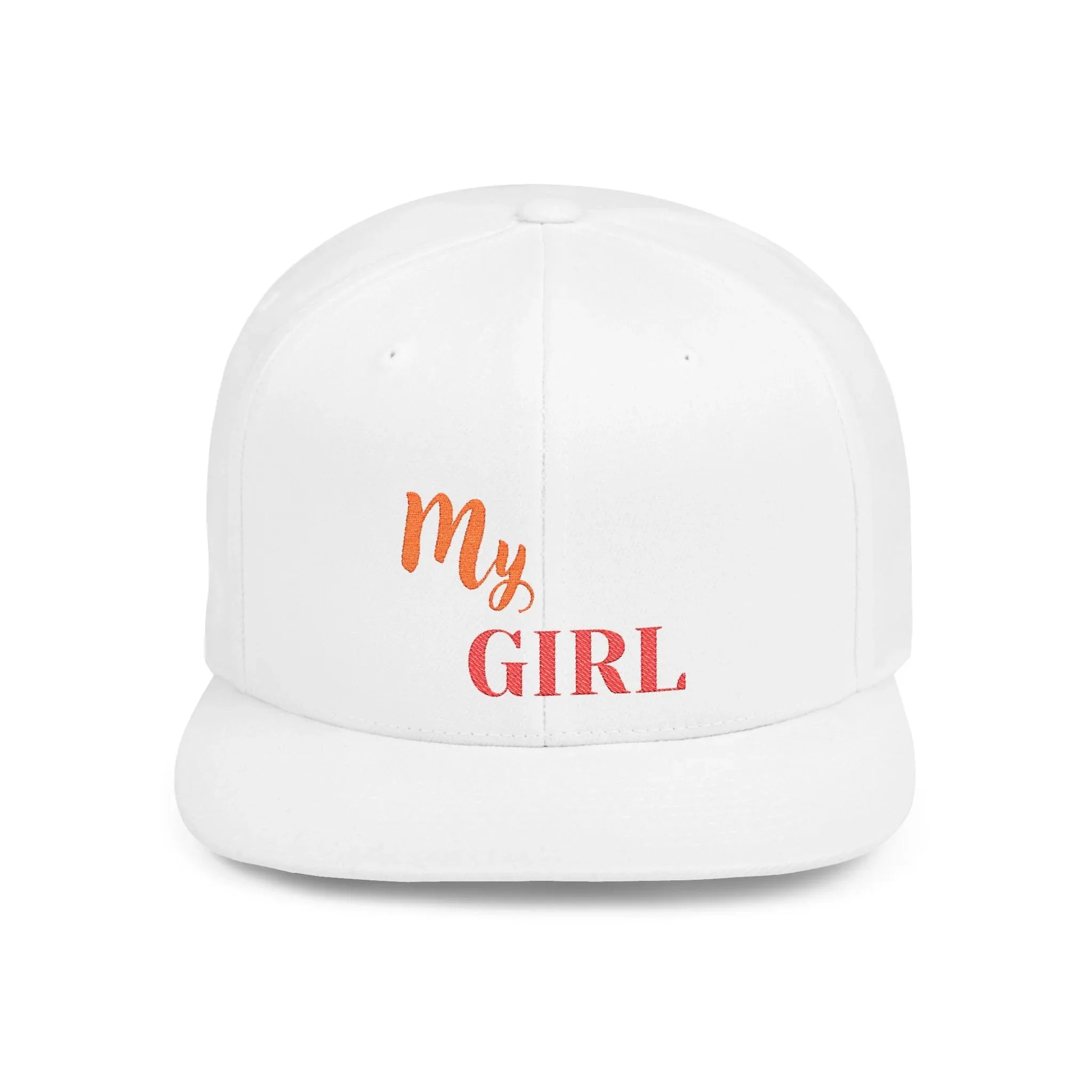 Shop the My Girl Snapback Cap – trendy adjustable flat bill hat for women & teens. Perfect for casual wear, festivals, and gifts. - RizQ Life 