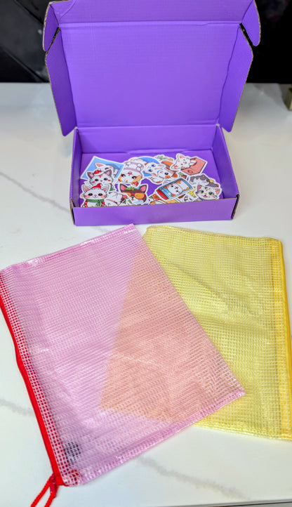 Luxe Back-to-School Bundle | Calming Pastel Aesthetics & Multi-Compartment Organizer