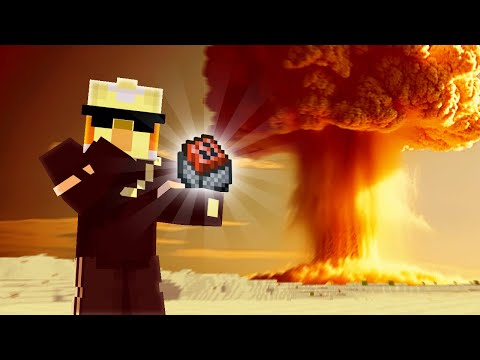 Block-style character holding an item beside a fiery scene, cover for TheobaldTheBird Cart Edit