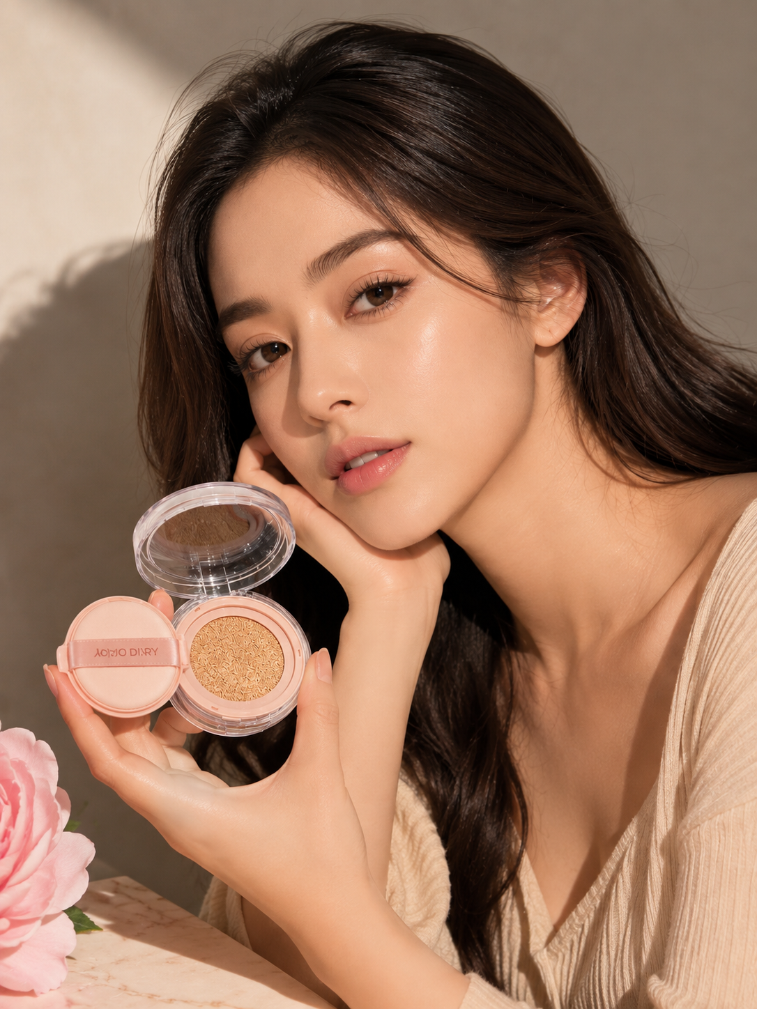Kawaii 3D Air Cushion BB Cream | Hydrating Waterproof Foundation