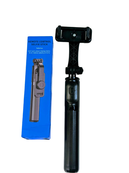 Wireless Remote Selfie Stick for iPhone & Android - Foldable Mini Tripod - RizQ Life 