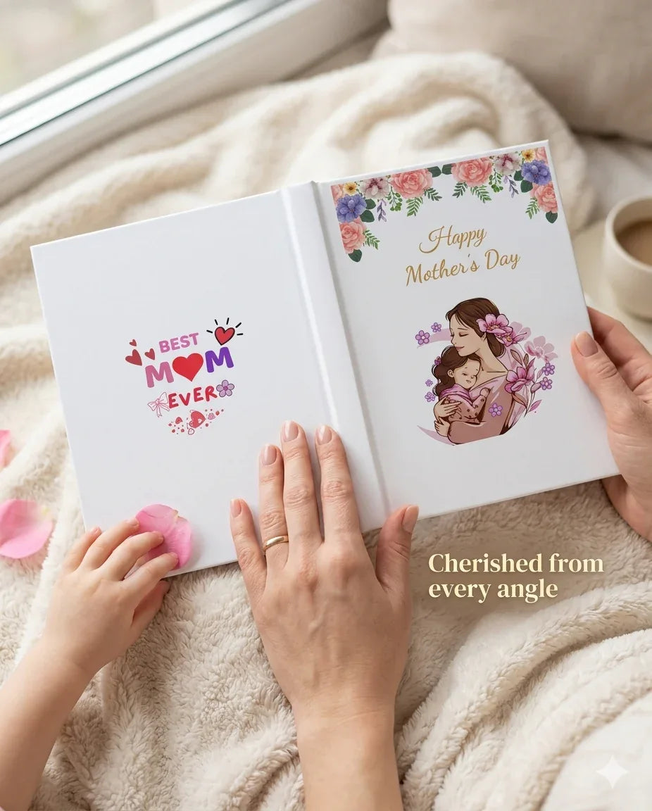 The Motherhood Keepsake Journal: Floral Hardcover Edition