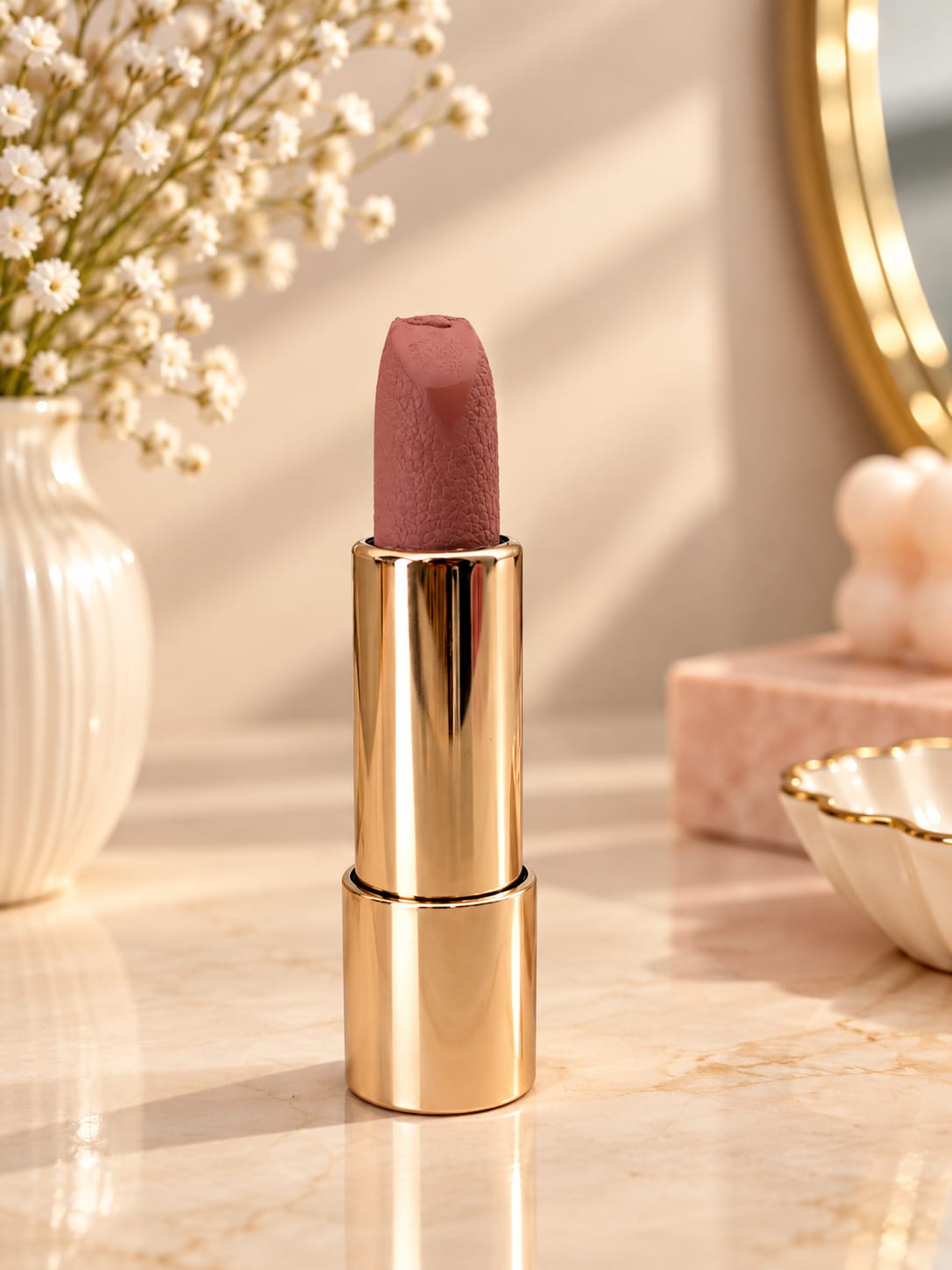 Crystal Case Velvet Matte Lipstick Set - Long Lasting, High Pigmented, 3 Shades