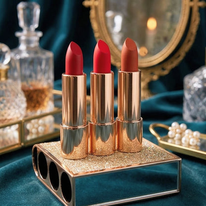 Premium Velvet Matte Lipstick – High-End Intense Pigment Formula | RizQ Life