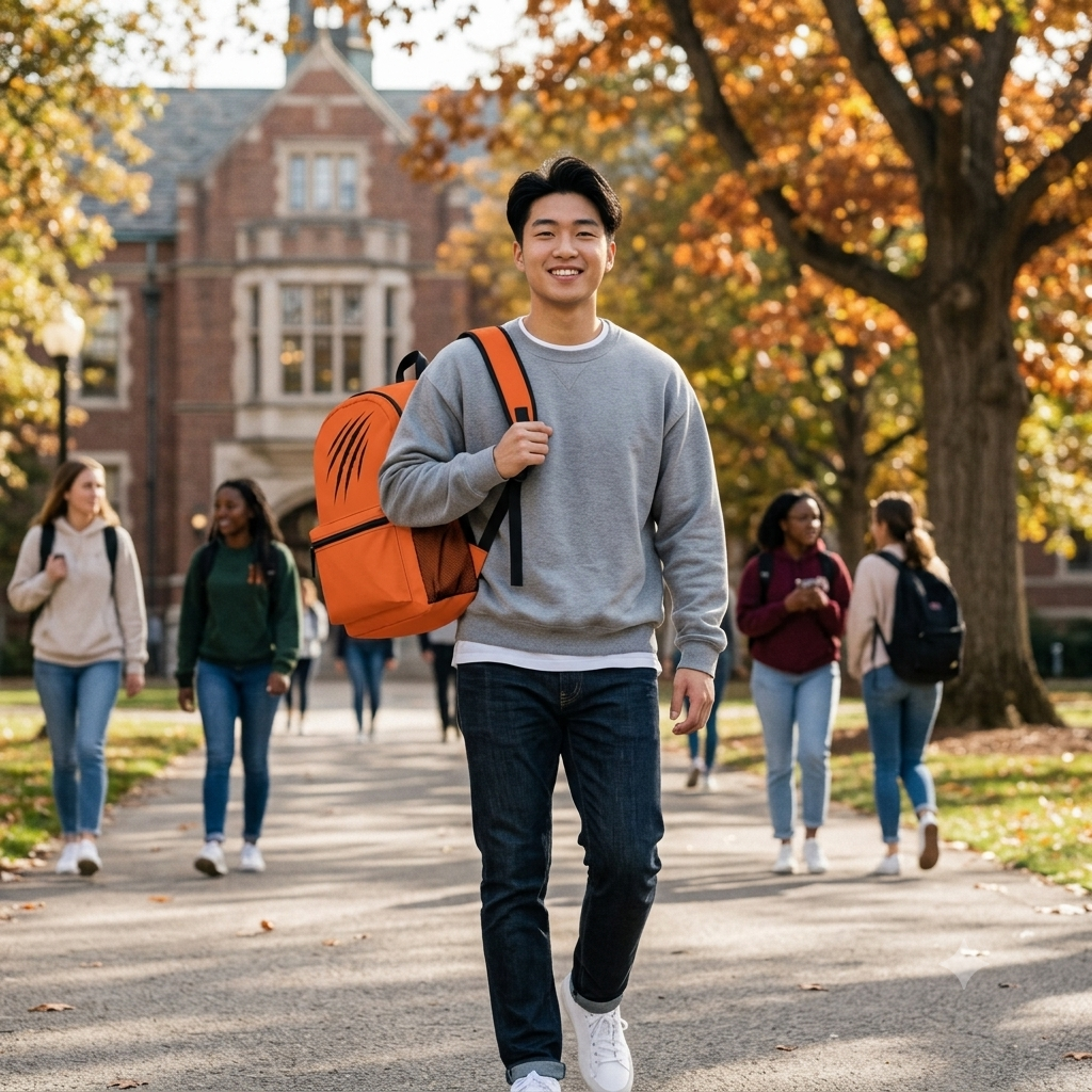 The "Wildcat" Orange Claw Mark Backpack | Back to School Collection