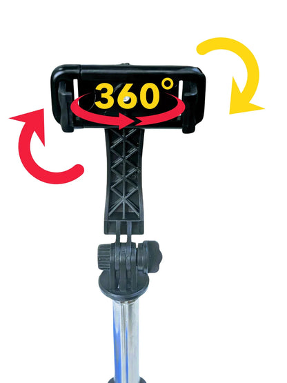 Wireless Remote Selfie Stick for iPhone & Android - Foldable Mini Tripod - RizQ Life 