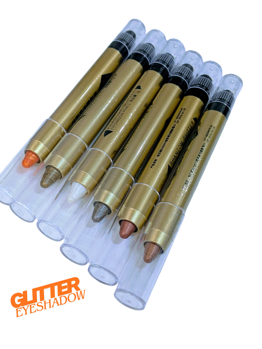 Glitter Eyeshadow Stick Set – Long-Lasting Shimmer Cream Pencil, Waterproof Eye Makeup, Multi-Shade Glitter Sticks for Glam Looks