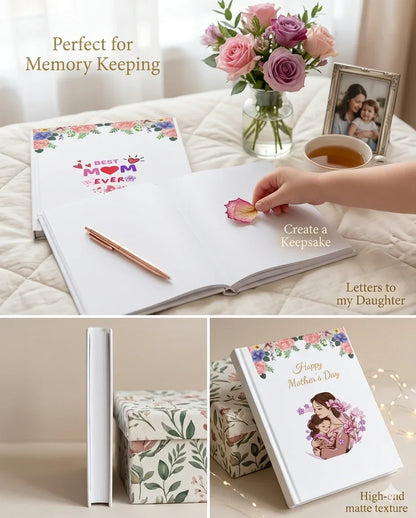The Motherhood Keepsake Journal: Floral Hardcover Edition